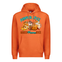 Carrot Pumpkin Spice Make Mama Nice Premium Hoodie - FaDigitalArtStudio