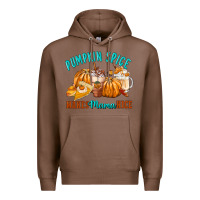 Chestnut Pumpkin Spice Make Mama Nice Premium Hoodie - FaDigitalArtStudio