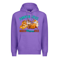Purple Pumpkin Spice Make Mama Nice Premium Hoodie - FaDigitalArtStudio
