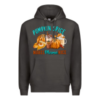 Smoke Pumpkin Spice Make Mama Nice Premium Hoodie - FaDigitalArtStudio