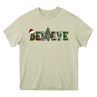 Mossy believe Christmas tree Heavy Core Tee - AdoDesignShop