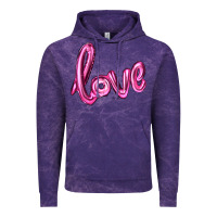 Cloud Purple valentines day love balloon Vintage Hoodie - RanaPortraitStore