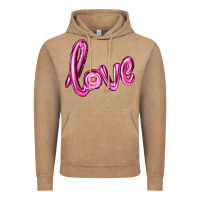 Valentines Day Love Balloon Vintage Hoodie | Teevron