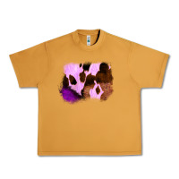 Peanut Butter Purple Western Wood Cowhide Frame Urban Heavy Tee - Bettercallsaul