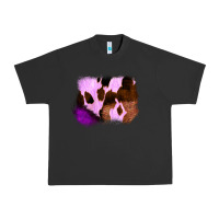 Pigment Black Purple Western Wood Cowhide Frame Urban Heavy Tee - Bettercallsaul