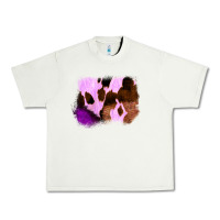 Pistachio Purple Western Wood Cowhide Frame Urban Heavy Tee - Bettercallsaul