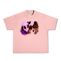 Salmon Purple Western Wood Cowhide Frame Urban Heavy Tee - Bettercallsaul