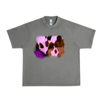 Tornado Purple Western Wood Cowhide Frame Urban Heavy Tee - Bettercallsaul