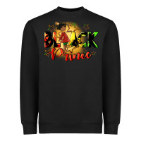 Black black prince Heavyweight Sweatshirt - CowGirlArtShop