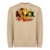 Mushroom black prince Heavyweight Sweatshirt - CowGirlArtShop