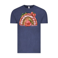 Strawberry Rainbow Vintage Tee | Teevron