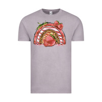 Vintage Zinc strawberry rainbow Vintage Tee - BarkalooDesign