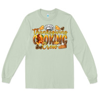Matcha Thanksgiving Cooking Crew Long Sleeve Tee - texasbilliewilder
