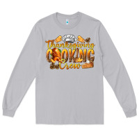 Moon Dust Thanksgiving Cooking Crew Long Sleeve Tee - texasbilliewilder