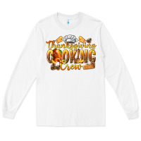 White Thanksgiving Cooking Crew Long Sleeve Tee - texasbilliewilder