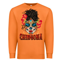 Carrot chingona latina bun mama Premium Sweatshirt - BundleAndBundleShop
