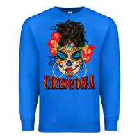 True Royal chingona latina bun mama Premium Sweatshirt - BundleAndBundleShop