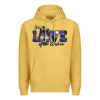 Antique Gold For The Love Of The Wolves Premium Hoodie - RanaPortraitStore