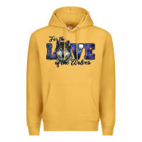 Mustard For The Love Of The Wolves Premium Hoodie - RanaPortraitStore