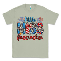 Matcha little miss firecracker 4th of july Classic Tee - Artiststas