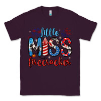 Plum little miss firecracker 4th of july Classic Tee - Artiststas
