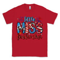 Red little miss firecracker 4th of july Classic Tee - Artiststas