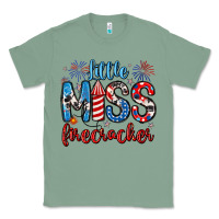 Sage little miss firecracker 4th of july Classic Tee - Artiststas