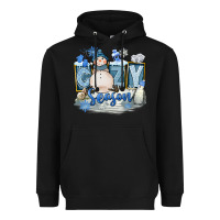 Black Cozy Season Heavyweight Hoodie - FaDigitalArtStudio