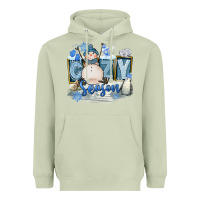 Matcha Cozy Season Heavyweight Hoodie - FaDigitalArtStudio