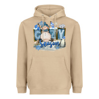 Mushroom Cozy Season Heavyweight Hoodie - FaDigitalArtStudio