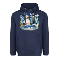 Navy Cozy Season Heavyweight Hoodie - FaDigitalArtStudio
