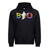 Black Boo Urban Hoodie - SublimationCraftShop