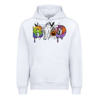 White Boo Urban Hoodie - SublimationCraftShop