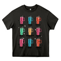 Asphalt coffee thermos Heavy Core Tee - MaliasSmallBusiness