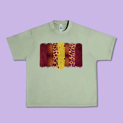 Western Farm Life Brushstrokes Urban Heavy Tee Designed By Bettercallsaul