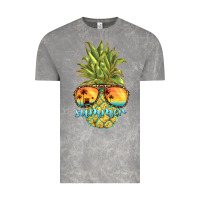Cloud Rock pineapple summer Vintage Tee - BarkalooDesign