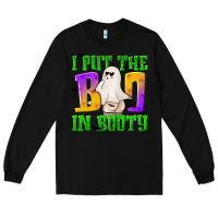Black I Put The Boo Long Sleeve Tee - texasbilliewilder