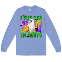 Colony Blue I Put The Boo Long Sleeve Tee - texasbilliewilder