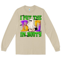 Mushroom I Put The Boo Long Sleeve Tee - texasbilliewilder