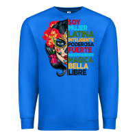True Royal sugar skull women hispanic heritage month Premium Sweatshirt - BundleAndBundleShop