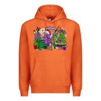Carrot Christmas Louisiana Mardi Gras trees Premium Hoodie - FaDigitalArtStudio