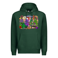 Christmas Louisiana Mardi Gras Trees Premium Hoodie | Teevron