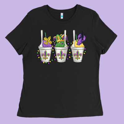 Mardi Gras Snowballs Ladies Tee Designed By Maliassmallbusiness