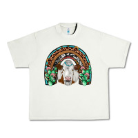 Pistachio simmental  rainbow Urban Heavy Tee - JahusDesignShop
