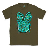 Army Green gemstone rabbit Classic Tee - Artiststas