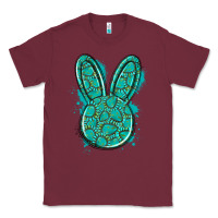 Burgundy gemstone rabbit Classic Tee - Artiststas