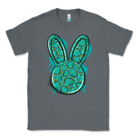 Charcoal Heather gemstone rabbit Classic Tee - Artiststas