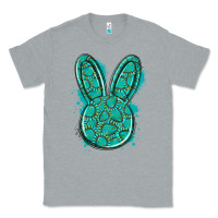 Heather Grey gemstone rabbit Classic Tee - Artiststas