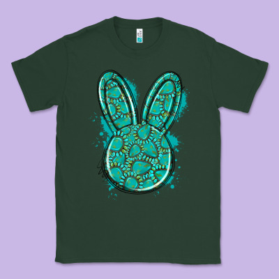 Gemstone Rabbit Classic Tee Designed By Artiststas
