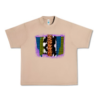 Burro Purple Glitter Western Farm Life Brush Strokes Urban Heavy Tee - Bettercallsaul